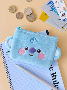 BT21 Baby Official Zippered Pocket Wallet Daily Basic