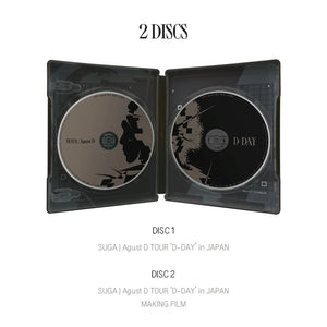 SUGA Agust D TOUR D-DAY in JAPAN DVD Limited Edition