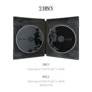 SUGA Agust D TOUR D-DAY in JAPAN Blu-Ray Limited Edition