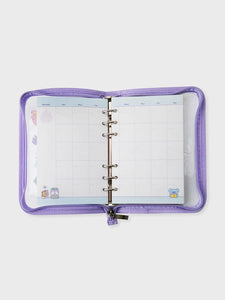 BT21 Official 6-Ring Clear PVC Binder 2024 Season’s Greetings