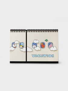 BT21 Official Desk Calendar 2024 Season’s Greetings