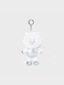 BT21 Official Doll Keyring Silver Edition