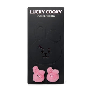 BT21 LUCKY COOKY BLACK Edition Standing Plush Doll - claycountyduilawblog